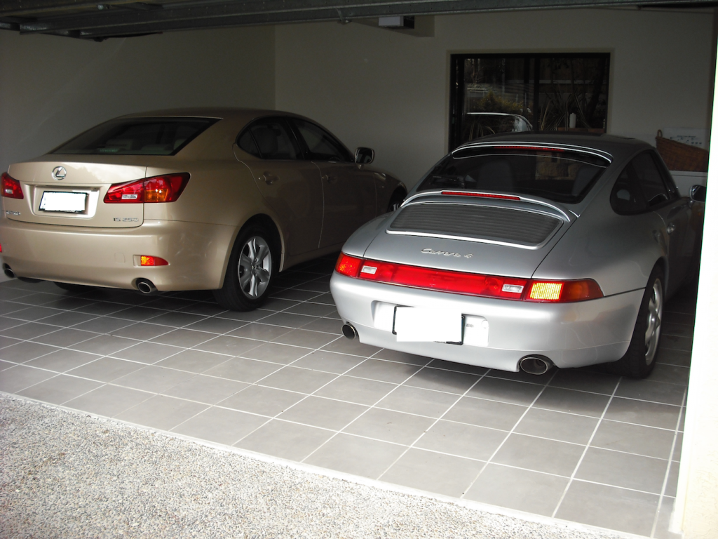 Garage tiling